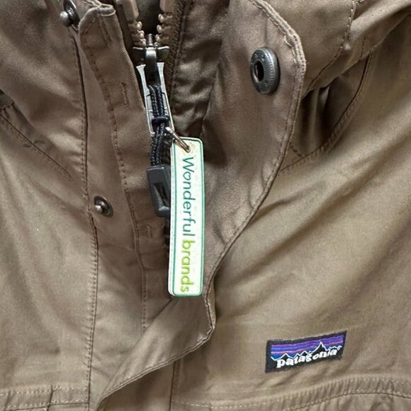 Vintage Men's‎ Patagonia Rain/Winter Jacket Size XL Tan Unique Wonderful Brand - Picture 5 of 11
